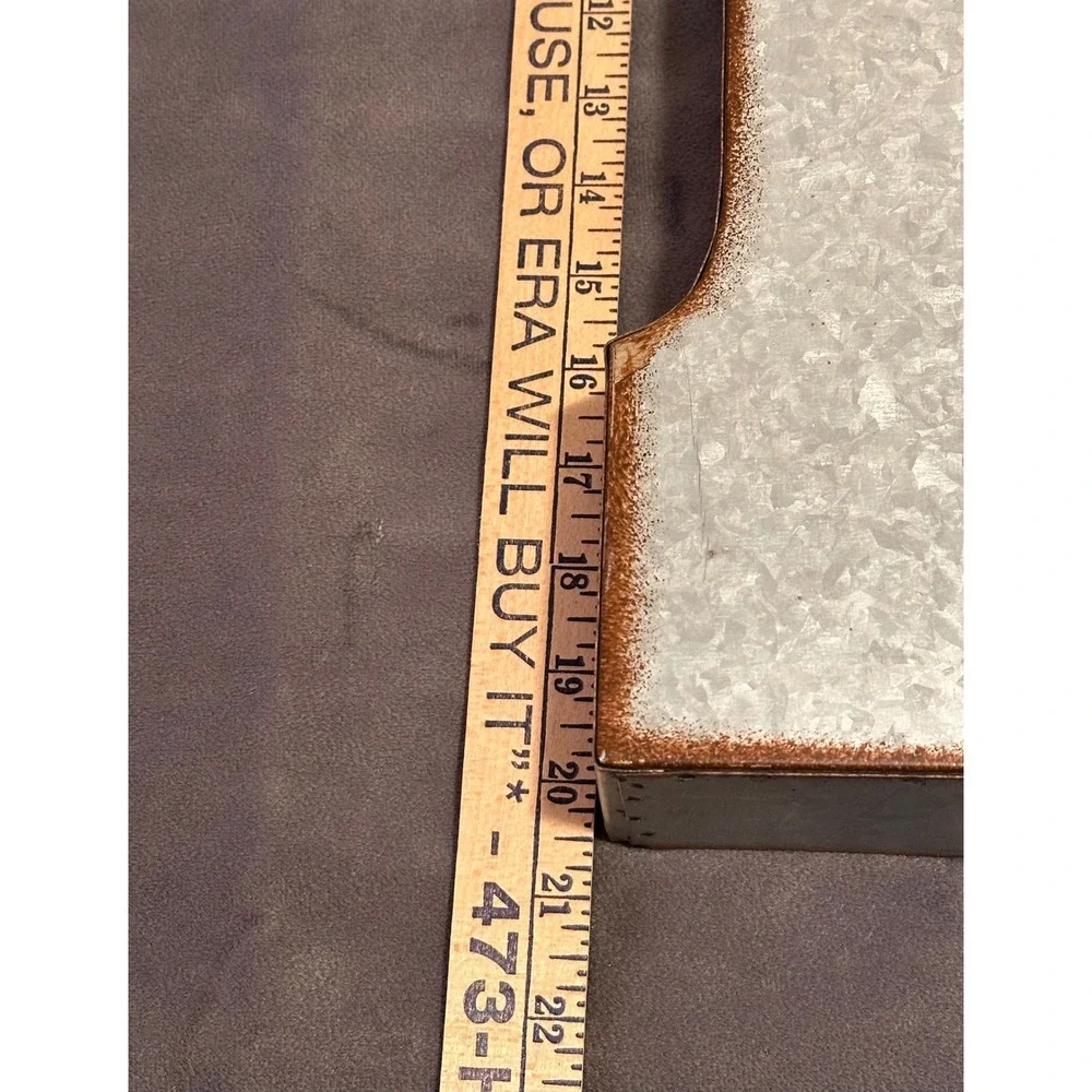 Hobby Lobby Galvanized Metal Letter B Wall Decor Rustic Industrial Farmhouse